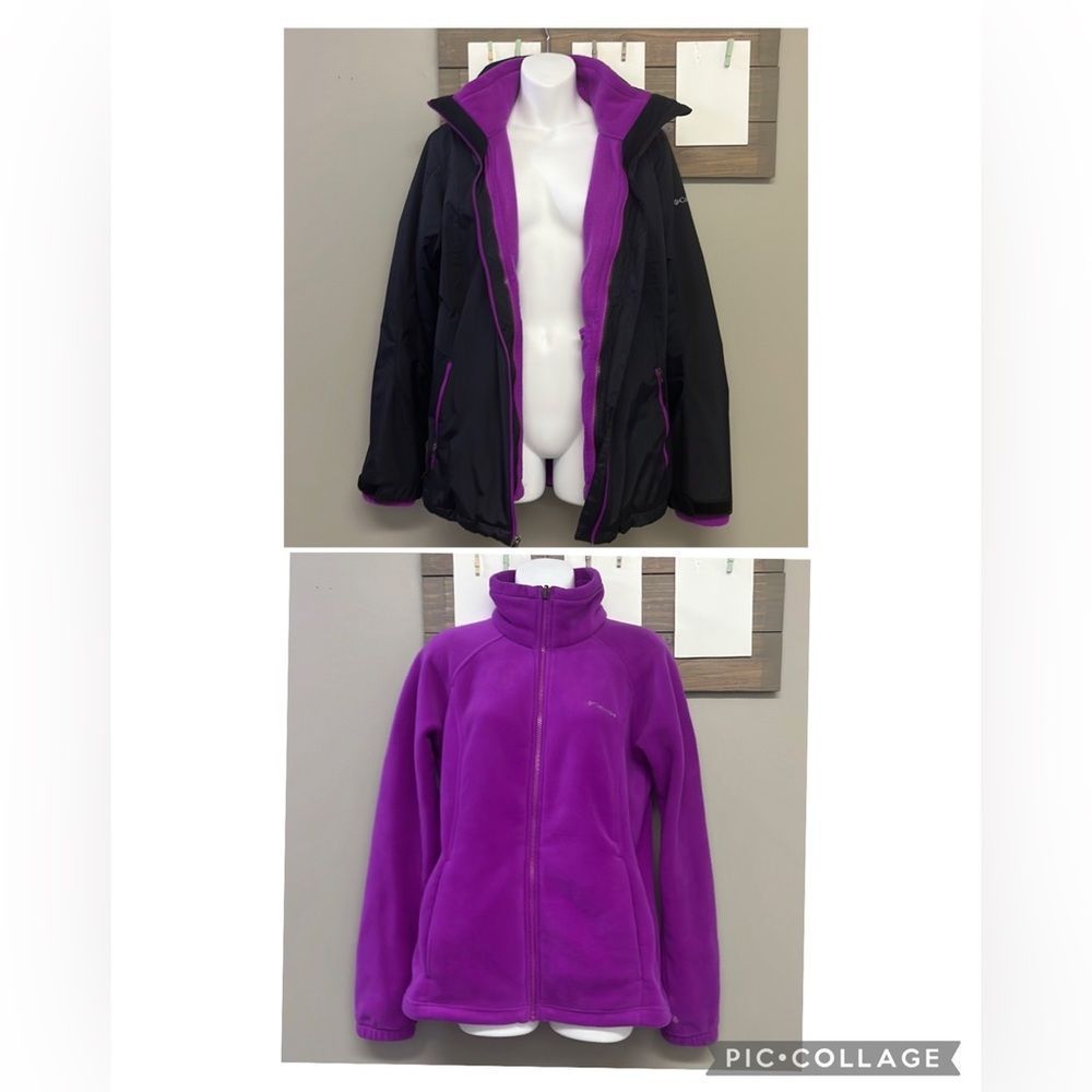 NWOT!! PLANING A TRIP TO ALASKA??? STAY WARM!! Columbia 3 in 1 Jacket Set